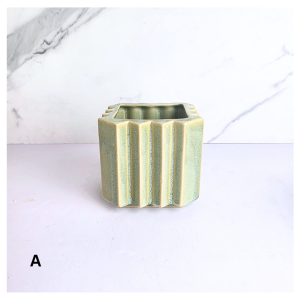 The Leaferie Rosin Square Ceramic flowerpot flowerpots flower pot planter