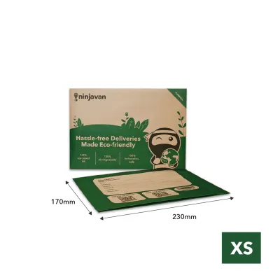 Eco Ninja Packs - Postage-paid Poly Mailers by Ninja Van Singapore