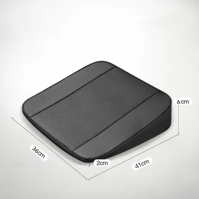 【🌈【Ready Stock】🌈】Car Seat Cushion Pad For People To Broaden Driving Vision Car Slope Booster Seat Cushion Summer Car Seat Cushion