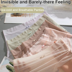 H Seluar Dalam Wanita Berkualiti Tinggi Rekaan Seamless Lace Mid Rise Selesa dan Bernafas