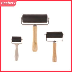 Heabety Con lăn cao su brayer mực sơn printmaking Con lăn nghệ thuật thủ công dự án mực dập công cụ sơn con lăn