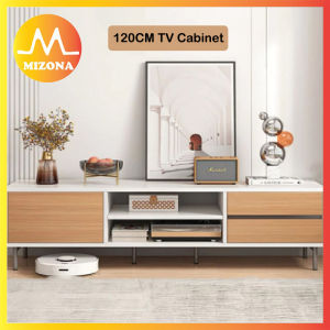 MIZONA Multi Compartment Living Room TV Cabinet Storage Rack With Drawer