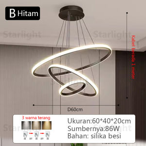 Lampu Gantung Ruang Tamu Lampu Gantung Restoran Nordik Lampu Hias Kamar Tidur Modern Lampu Toko 27