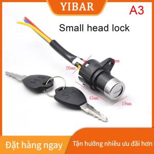 YIBAR Công Tắc Đánh Lửa Key Điện Khóa Phổ Xe Đạp Điện Đi Xe Đạp Di Động Chống Bụi Đi Xe Đạp Phụ Tùng Cho Xe Điện