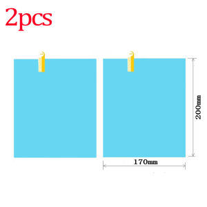 สากลใสสัตว์เลี้ยงรถด้านข้างหน้าต่างฝนฟิล์ม /Diy กันน้ำป้องกันหมอกป้องกันสติ๊กเกอร์สำหรับกระจกห้องน้ำหน้าต่าง