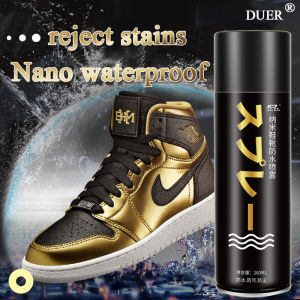 DUER Original 260ML Water Repellent Nano Spray sneaker waterproof spray water proof spray for shoes waterproofing spray for fabric shoe protector waterproof spray for shoes Self Cleaning Spray Shoe Spray Anti Dust Oil-proof and sewage-proof