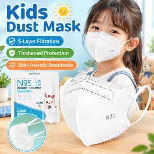 Kids Disposable Mask Anti-Dust Breathable Safe Dustproof Childrens Face Mask