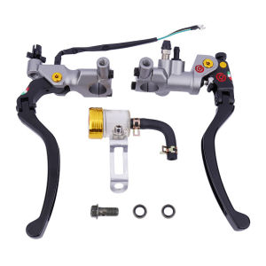 【Delivery 24 hours】P19 Brake Master Lever Clutch Single Tank Universal CNC Left/Right Brake Master Set For Mio Sporty