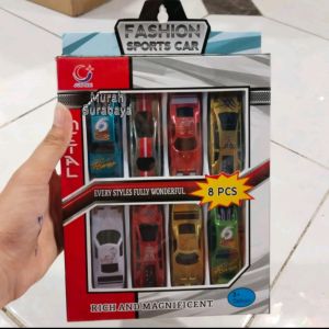 Mainan Anak Mobil Mobilan Fashion Metal Mini 8PCS XL 808 | Mainan Anak Sport Car Terbaru Dan Bagus Dari Bahan Besi | Mainan Edukasi Anak Murah Meriah Mobil Sport Car