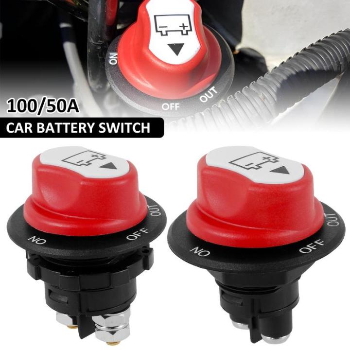 Battery Disconnect Switch 12V48V Battery Power Cut Off Switch Heavy