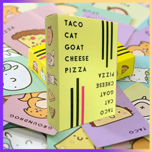 Taco Cat Goat Cheese Pizza Card Game for Kids Teens and Adults Funny Party Games Fun Travel Family Cards Gameporary All Ages