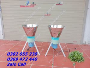 Máy băm rau bèo đa năng phễu inox