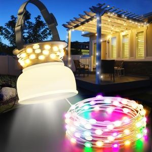 Solar Camping Lamp with 5meters Lights