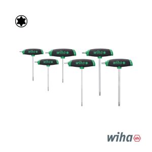 Wiha ComfortGrip T-Handle Allen Wrench with side drive 6-pc Set