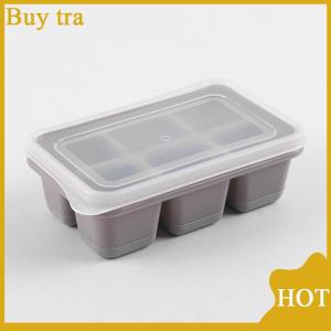 [Buytra] 6-grids Ice Ball maker moldes de silicona BPA Free With Removable Lids Silicone Mold Ice Cube Trays Ice Cube Mold Kitchen Acces
