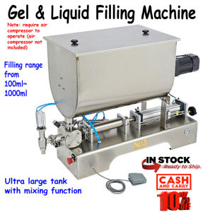 Gel & Liquid Filling Machine With Mixer