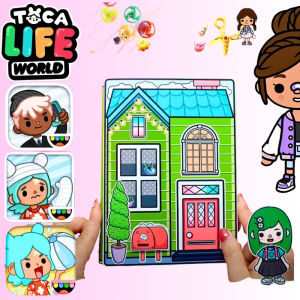 Đồ chơi ngôi nhà dễ thương Toca Boca Quiet Book phát triển trí tuệ cho bé TA052A