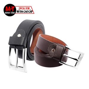 [FreeshipMAX] Thắt lưng nam dapu siêu bền Thắt lưng khóa kim da mềm bền đẹp