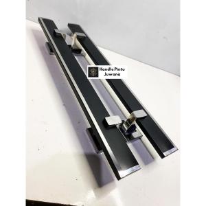 Handle pintu rumah minimalis estetik mewah panjang 60 cm 45 cm 35 cm Gagang pintu rumah Pegangan pintu rumah murah terbaru hitam