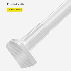 【SKIT SG】Super Long Curtain Rod Pole Laundry Shower Up to 470cm NO DRILL HOLE Practical Stainless Steel Round Head Extendable Telescopic Multifunctional Tension Rod for Window Curtain Bathroom Balcony Kitchen Living bedroom