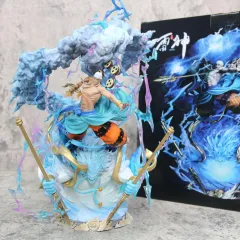Hey Anime-ONE PIECE BP THUNDER GOD ENEL TWO BODY ACTION FIGURE
