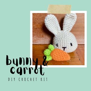 DIY Crochet Bunny & Carrot Kit