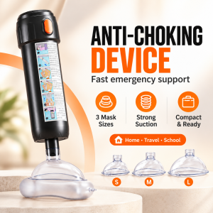 SG IN STOCK Emergency Heimlich Anti-Choking First Aid Device For Kids Adults Home Kit Strong Suction