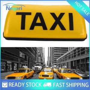 NG Motor✨ COD ✨ Car Taxi dấu hiệu Cab Roof Top Topper xe 12V LED ánh sáng không thấm nước