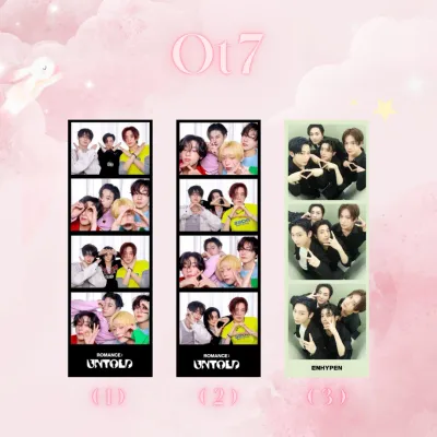 3nhypen Photostrip Acrylic Keychain