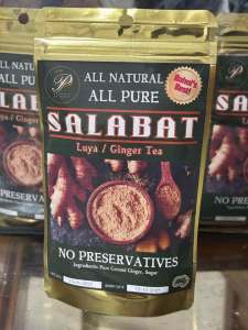 (5 Packs) SALABAT - Ginger Tea (Organic Fresh and Direct from Farm)