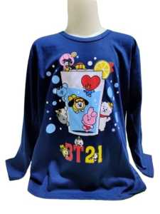 Kaos Lengan Panjang Anak Usia 1-12 Tahun