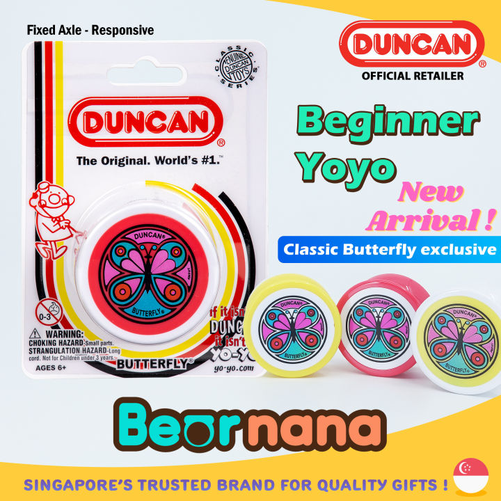 NEW! Duncan Psychedelic Butterfly Yoyo (Beginner) Lazada Singapore