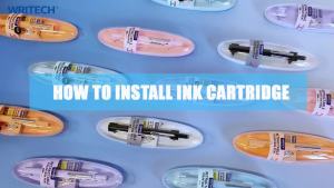 ปากกาหมึกซึม WRITECH หัวปากกาละเอียด: ชุดปากกาหมึกดำแบบยืดหดได้ รวม 5 ตลับหมึก เขียนลื่นสำหรับการเขียนตัวอักษร วาดภาพ บันทึกในสมุด ของขวัญ (สีม่วง)