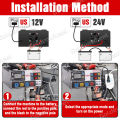 【MONQIQI】1200W Charger Aki /Accu Mobil Motor 12V/24V 10A/7A LCD Charger Portable 600A / 500A /400A Mobil Dan Motor Charger Aki GARANSI 365 HARI. 