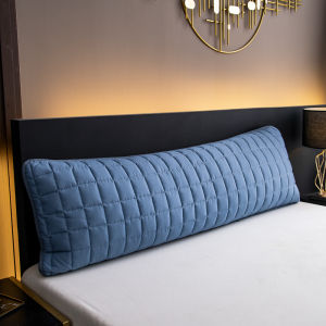 SUNLIGHT HOME 1 CHIẾC Hộp đựng gối đôi không thấm nước 100% Áo gối đôi một mảnh Hộp đựng gối đôi kéo dài 48cm * 150cm