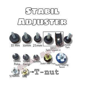 Stabil Adjuster Kursi Kaki Meja Goyang Eceran