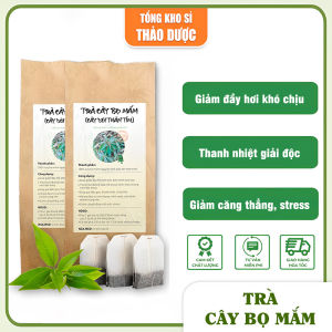 Trà dòi tím túi lọc trà cây bọ mắm giúp bổ phổi giảm ho đau họng tiêu đờm lợi tiểu thanh nhiệt