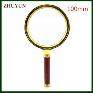 ZHUYUN Portable Magnifying 10X Handheld 60 70 80 90 100mm Portable Magnifier