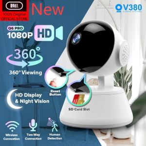 MGall 100% ORIGINAL V380 PRO CCTV camera Q6 pro MAX Smart HD 1080P Night Vision Two-Way Audio Home Monitor CCTV Wireles