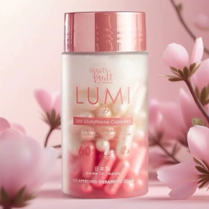 Original LUMI Glutathione Beauty Vault Glass Skin Maymay Entrata Collagen Japan Made Effective Whitening Face