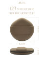SUPERMOM l 123 Water drop double-sided puff พัฟรองพื้น (มีตลับใส่แถมให้). 