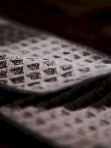 Coffee Cleaning Cloth Towel Barista Coffee Machine Cleaning Cloth Tableware Dish Cleaning Towel Waffle Weave Kain Dapur