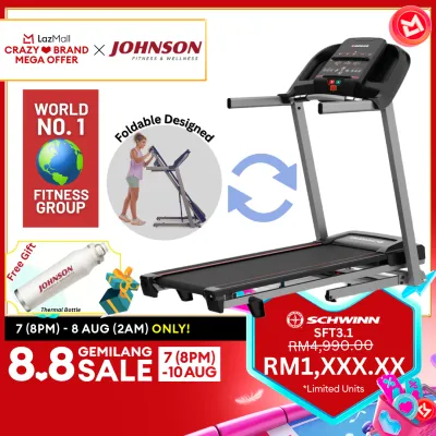 Johnson Fitness Schwinn SFT3.1 Treadmill