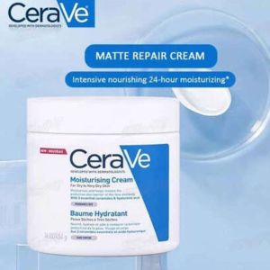 CeraVe Moisturising Cream 454g – Ceramides Hyaluronic Acid & Niacinamide Rich Barrier Cream for Dry to Very Dry Skin