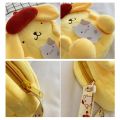 Sanrio My Melody kuromi Yulin dog Anime Kawaii Plush Bag Shoulder Bags Hand bag Messenger Handbags Backpackgirl Birthday Gifts. 