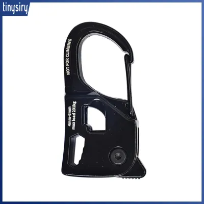 Camping Rope Tightener Knot-free Rope Tightener 1 or 2 Pcs Heavy Duty Aluminum Alloy Self-locking Rope Tensioner Cord Adjuster for Outdoor Camping Hiking Backpacking Boating Guyline Tightener Durable