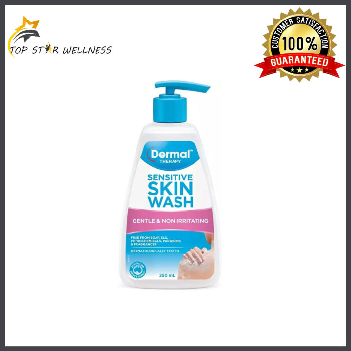 Dermal Therapy Sensitive Skin Wash 250ml Lazada