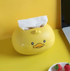WE 3642 = 可爱小黄鸭抽纸盒 Cute little yellow duck tissue box