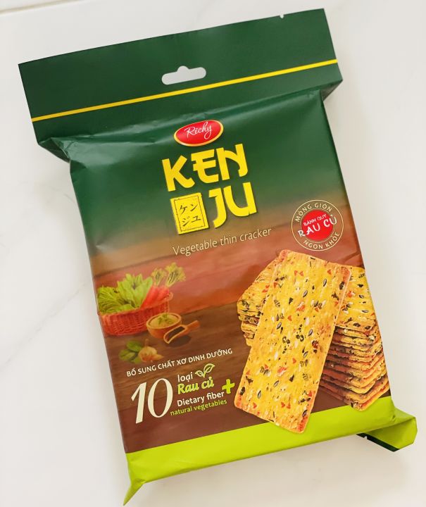 Bánh quy Kenju Richy vị rau củ - Gói 192g | Lazada.vn
