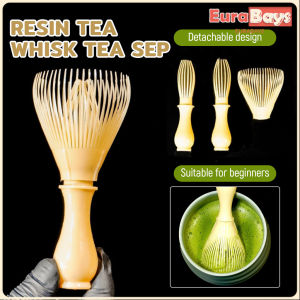 E.B.【Ready in Stock】 Plastic Matcha Whisk Traditional Matcha Tea Powder Mixer Beginner Tea making Tools